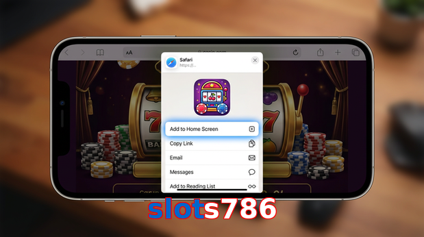 Game list for Slots786 ios section